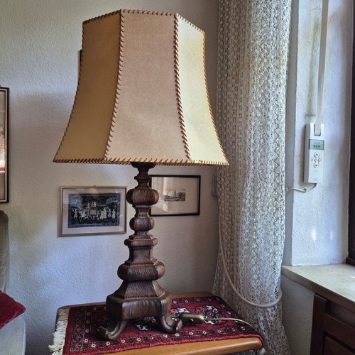 Stehlampe tischlampe eiche - eiche, +