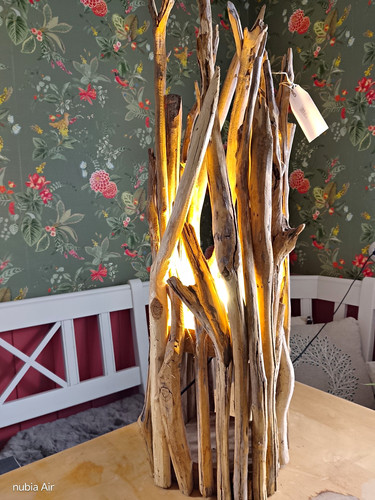 Handgefertigt stehlampe holz - handgefertigt,