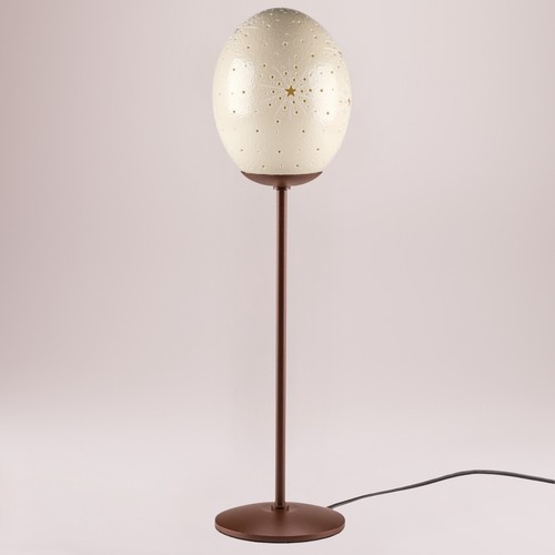 Tischlampe straußenei - tischlampe,