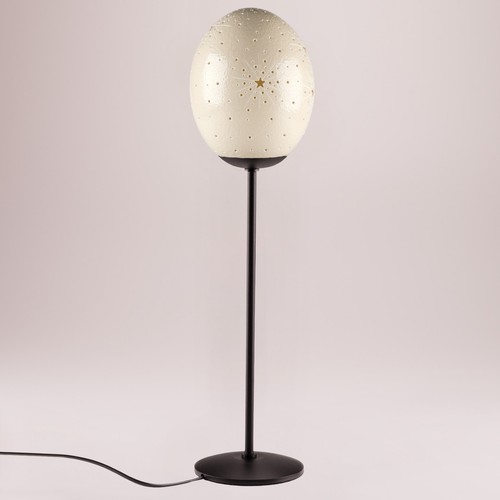 Tischlampe straußenei - tischlampe,