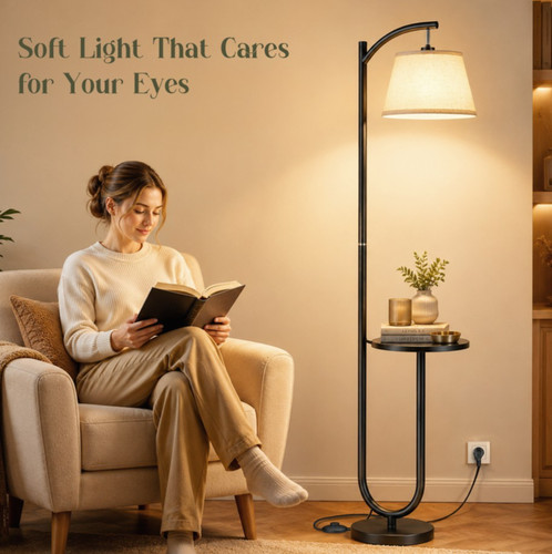 Stehlampe mit tisch dimmbar - stehlampe,