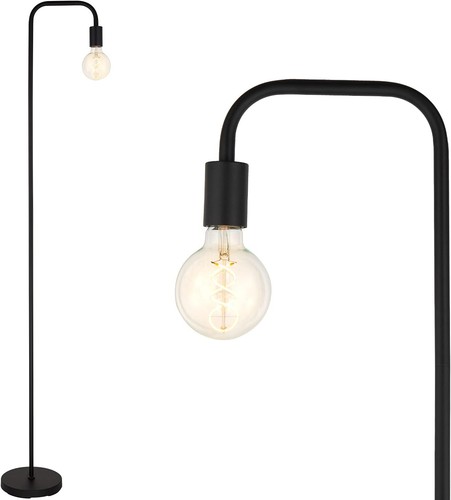 Stehlampe retro gebogen - retro,