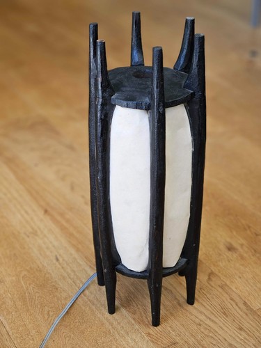 Balinesische stehlampe - stehlampe, /